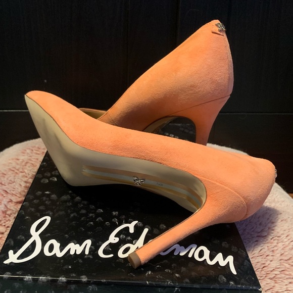 Hazel,melon suede - Picture 6 of 7